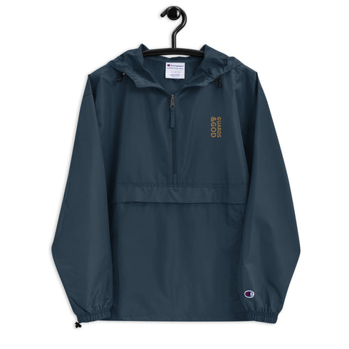 Guards &God Vertical Zest Embroidered Champion Packable Jacket